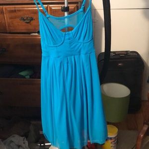 Teal dress
